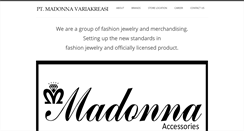 Desktop Screenshot of madonna-group.com